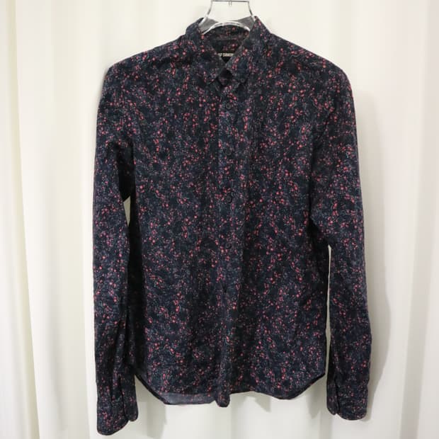 Raf simons floral shirt