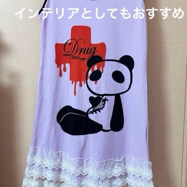 빈티지 드러그 허니 drug honey 고스펑크 섭컬 키치 슬립 슬리브