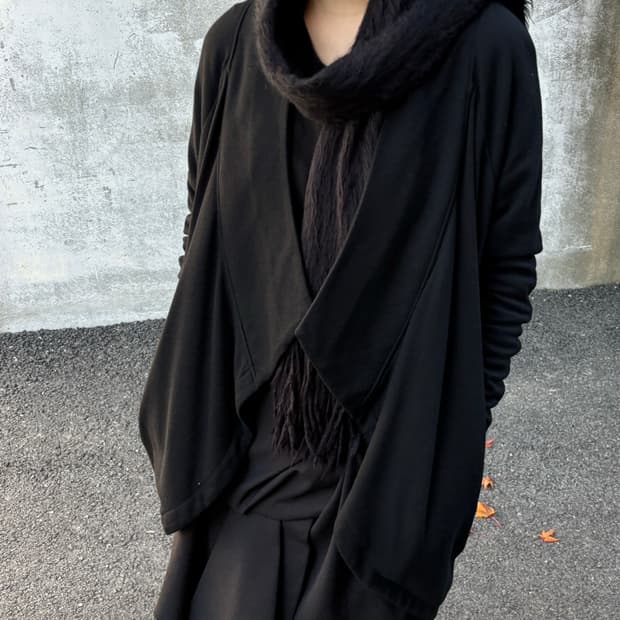 헬무트랭 드레이프 가디건