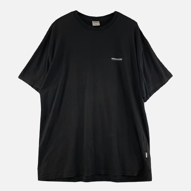 디스이즈네버댓 블랙 남자 반팔티 XL N7559