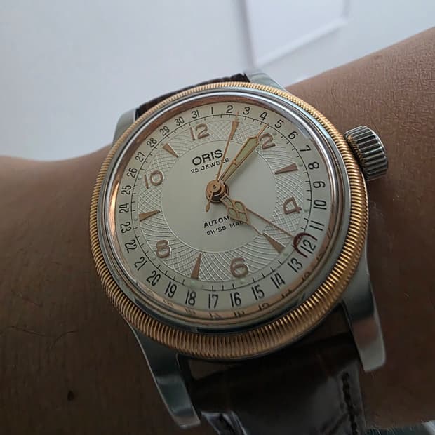 오리스 빅 크라운 포인터 데이트 36mm