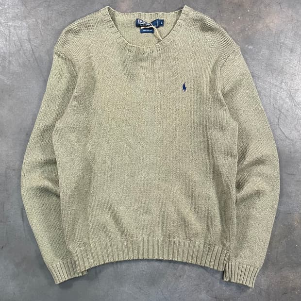 폴로 솔리드 니트