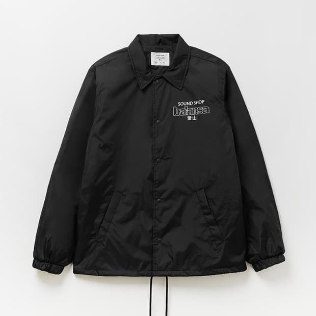 발란사 코치 자켓 블랙