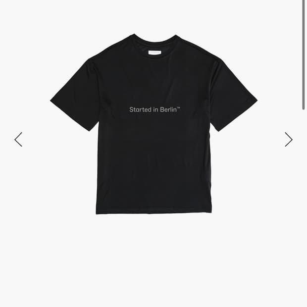 옵티미스틱 Started in Berlin™ T-shirt black