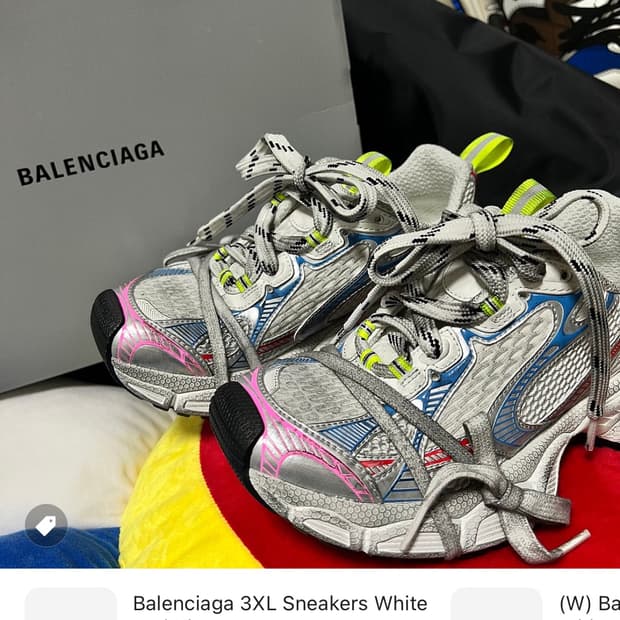 발렌시아가 3XL 스니커즈 멀티 36 사이즈