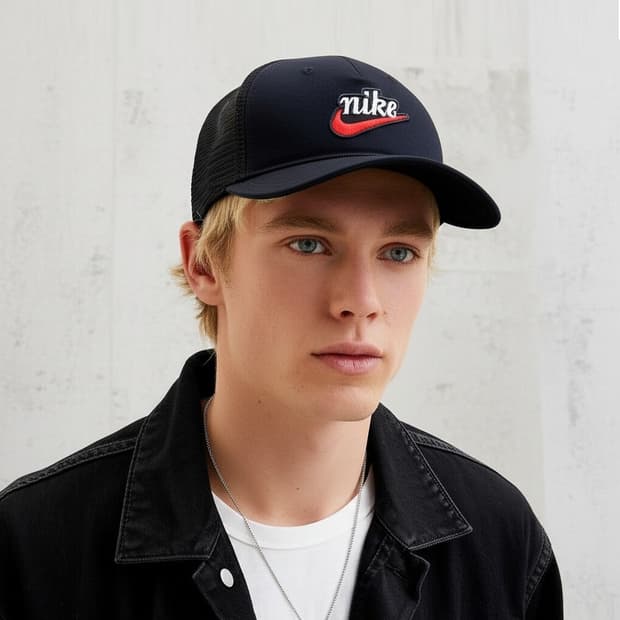 NIKE 나이키 패치 검빨 클래식 스우시 볼캡 모자