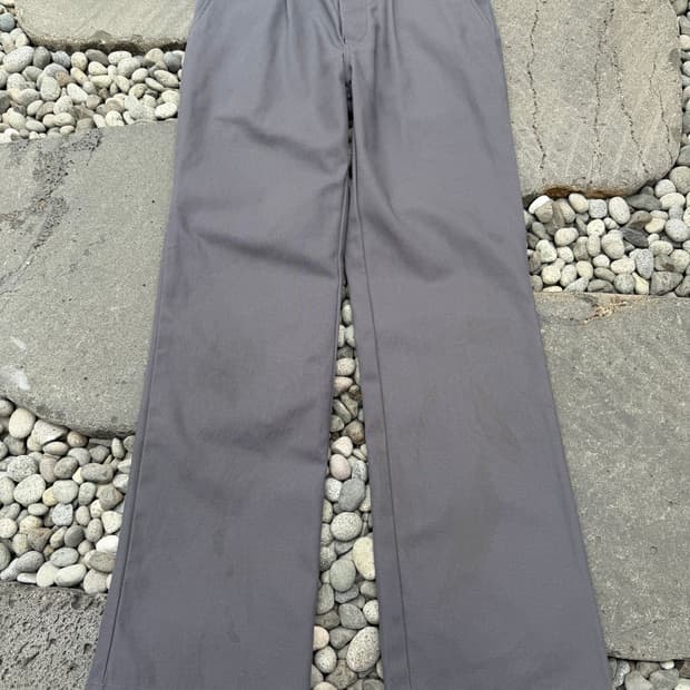 EURO VINTAGE 2000s CHARCOAL GREY 빈티지워크팬츠