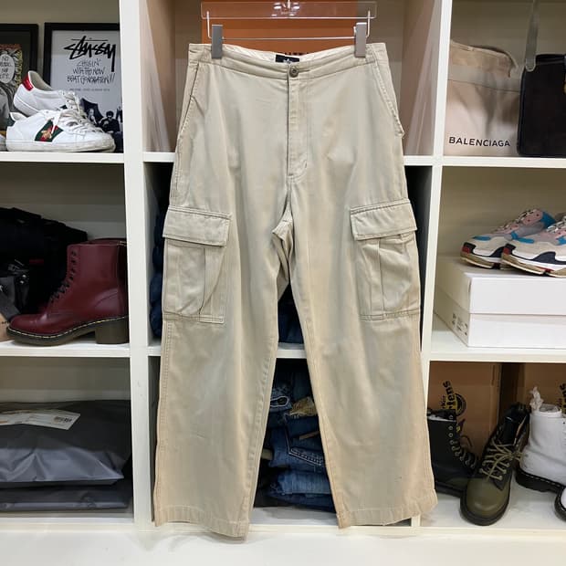 알파인더스트리 베이지 카고 팬츠