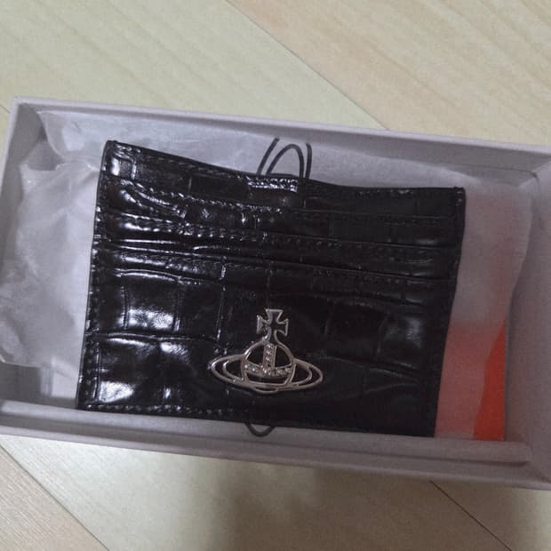 백화점 구매 비비안웨스트우드 카드지갑