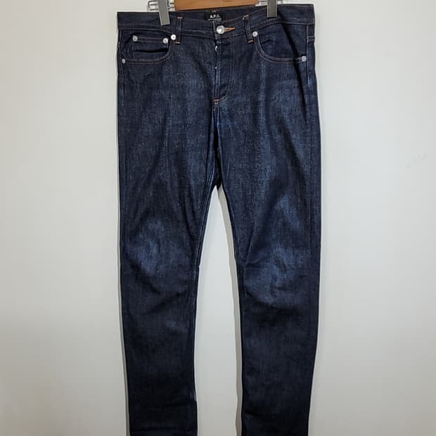 (31) APC 청바지 생지 스판 아페세 데님팬츠 