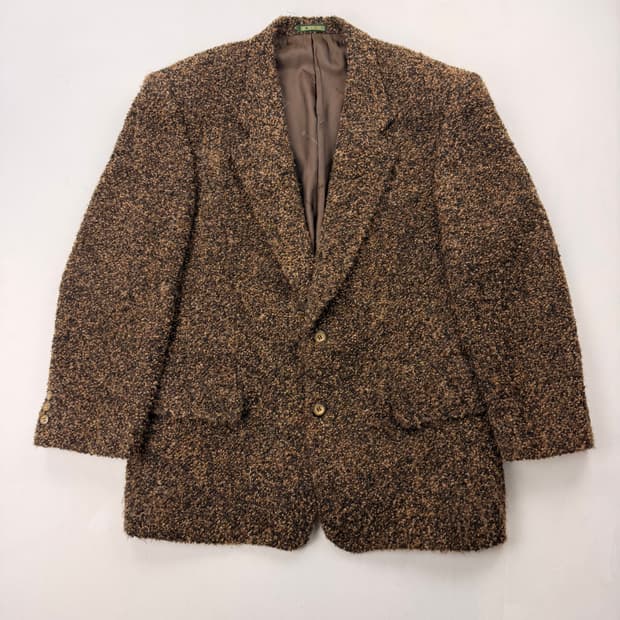 파올로구찌 부클레 트위드 블레이저