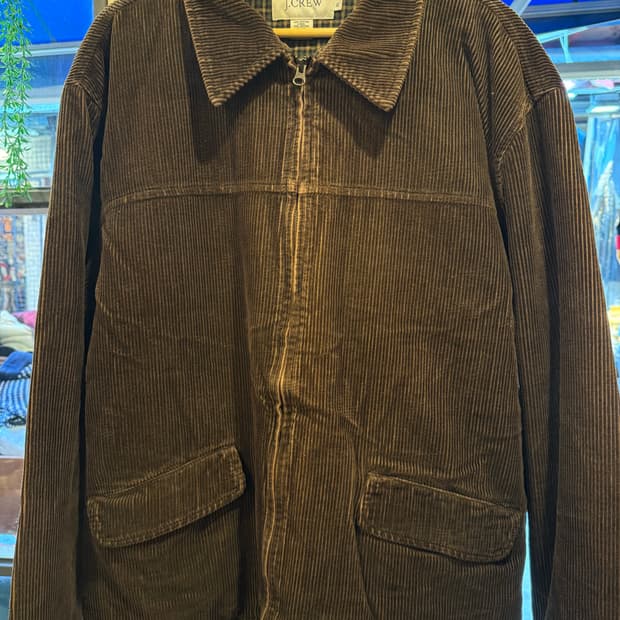 제이크루 브라운 코듀로이 자켓
