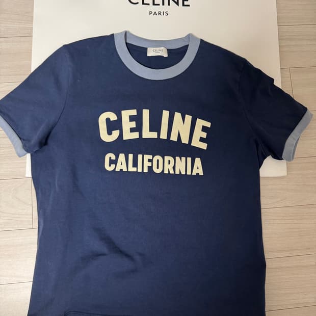 (정품) 셀린느 켈리포니아 반팔 티셔츠 M