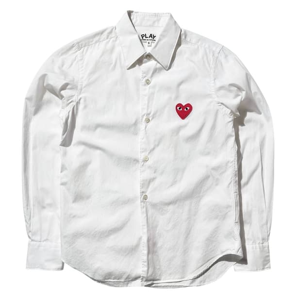 (매장판) 꼼데가르송 플레이 하트와펜 셔츠