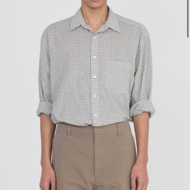 [3] 브라운야드 스테디 셔츠 아이보리 체크