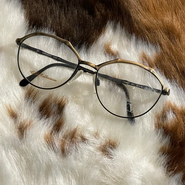 발렌티노 골드 안경