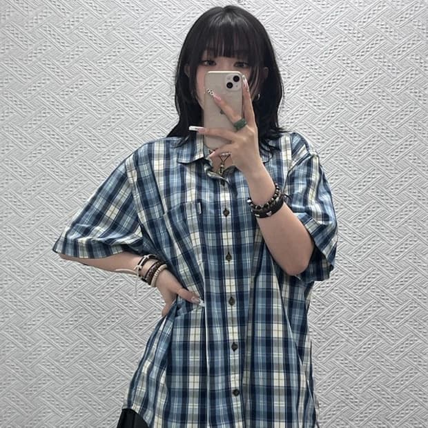 칼하트 컨트리 빈티지 플레이드 워크 체크 셔츠 XL C11100