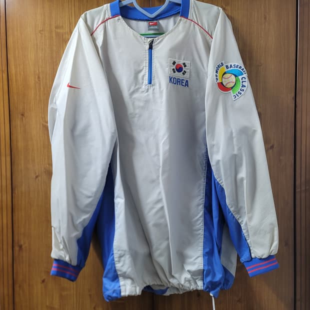 나이키 09 WBC 한국 야구 국대 국가대표 웜업 바람막이