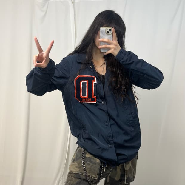 Diesel navy coach jacket