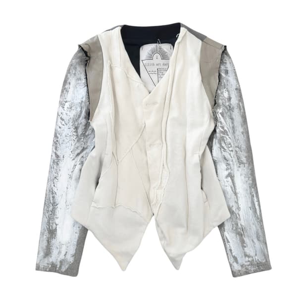 lilith 리컨스트럭트 페인팅 자켓