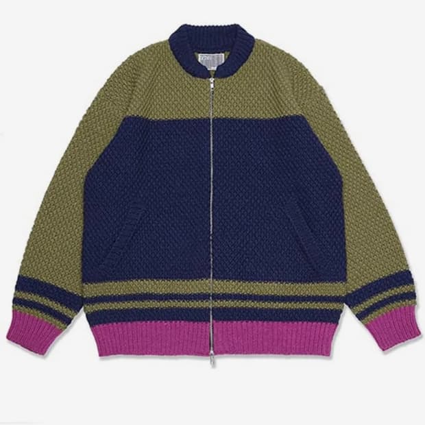 유스배스 집업 가디건 남녀공용 M - 새상품