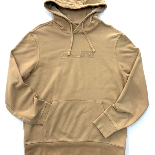 아메리칸 이글 베이지 후드티