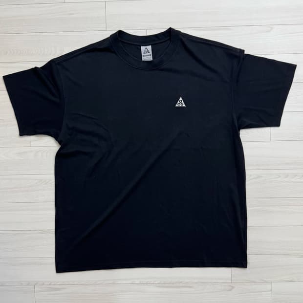 나이키 ACG LBR 반팔 티셔츠 블랙 US XL
