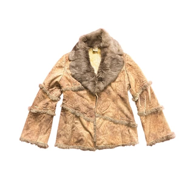 FUR TRIM JACKET