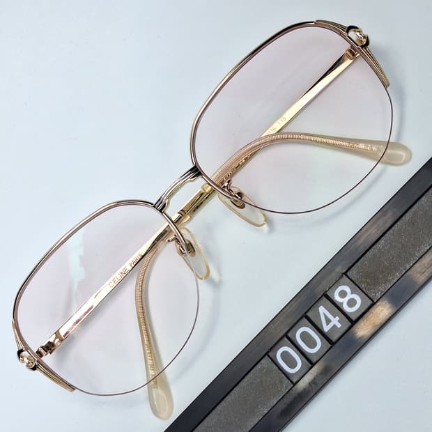 올드 셀린느 CL-271 순 티타늄 반무테 안경테 명품 일본수입 하이엔드