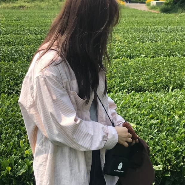 rdvz 스트라이프 셔츠