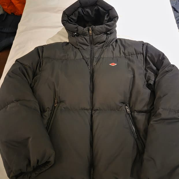 단톤패딩 블랙 xl