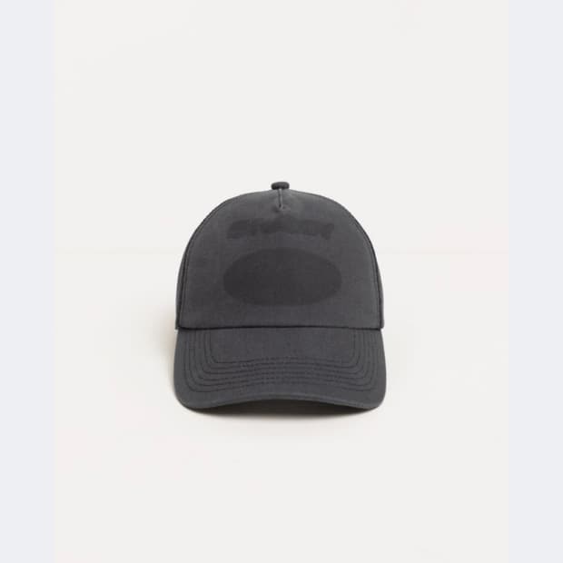스투시 고스트로고 매쉬캡_블랙