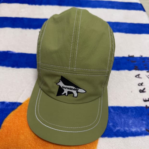 앤드원더 메종키츠네 캡