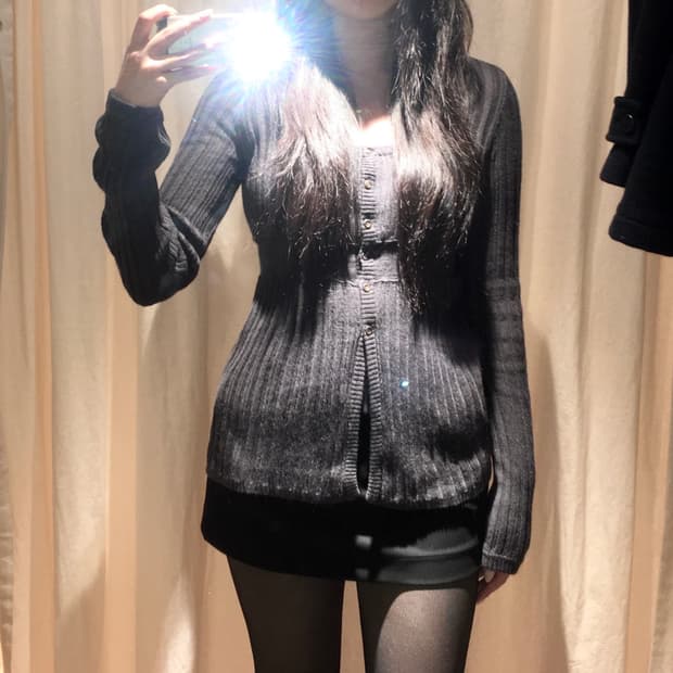 브랜디멜빌 nikki sweater (차콜)