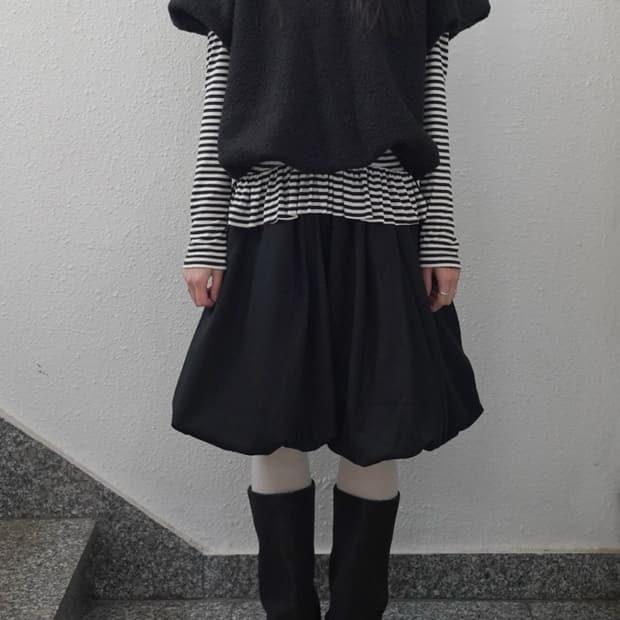 피에브레 boucle pumkin blouse