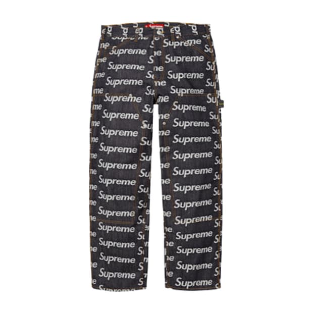 슈프림 더블니 데님 팬츠