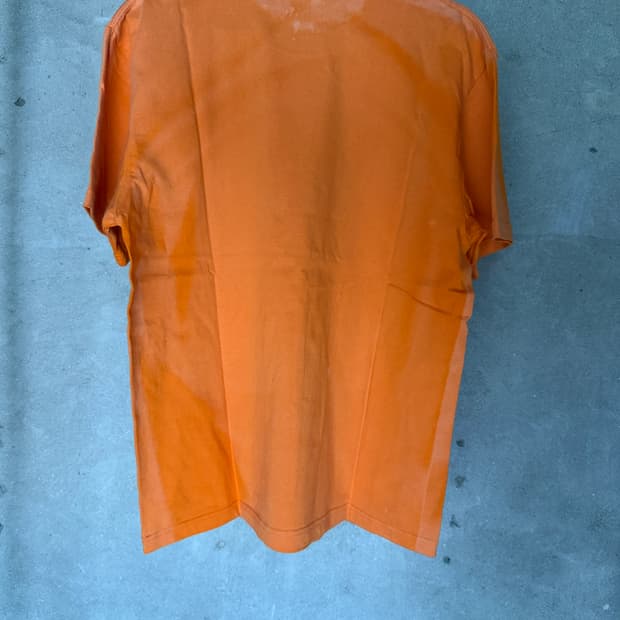 HAND-FADED ORANGE T-SHIRT