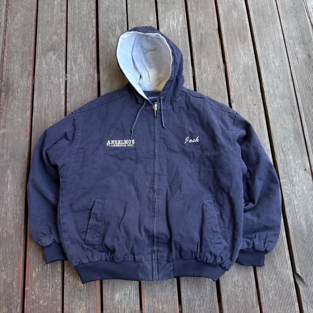 빈티지 액티브 워크자켓 네이비