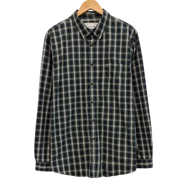 라코스테 체크 셔츠 (XL) 