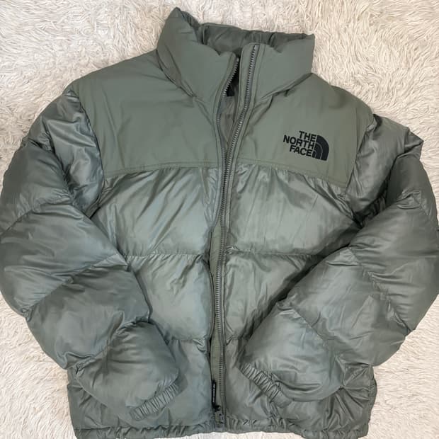 [새상품급 L] 노스페이스 눕시 온볼 올리브 패딩