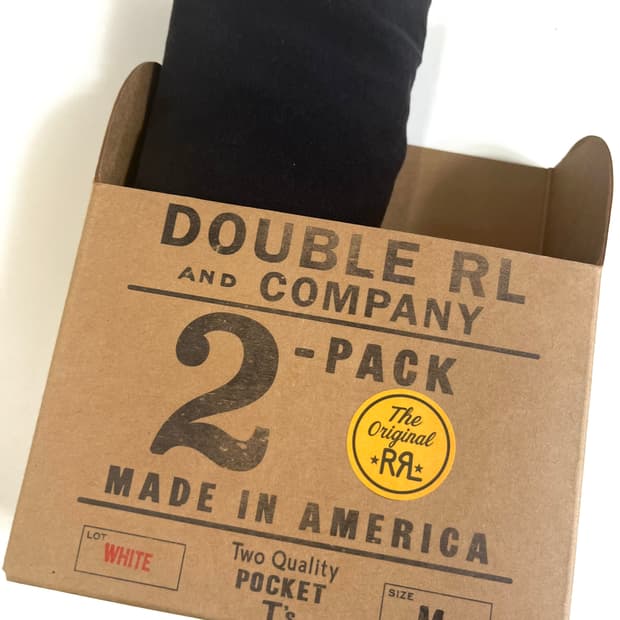 RRL 더블알엘 made u.s.a 포켓 티셔츠/m