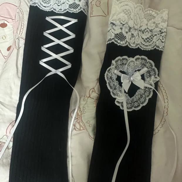 베이비메탈클럽 베메클 핸드메이드 레이스 핸드 워머