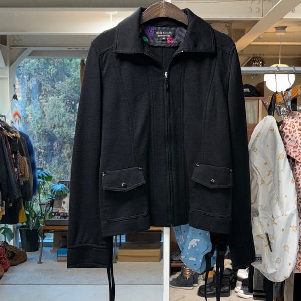 소니아 리키엘 울 니트자켓