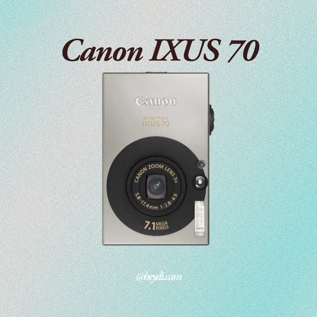 (강민경 아이브 리즈 은채) 캐논 ixus70블랙 (SD1000, IXY
