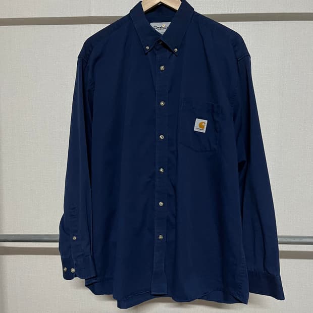 칼하트 네이비 셔츠 남방 XL