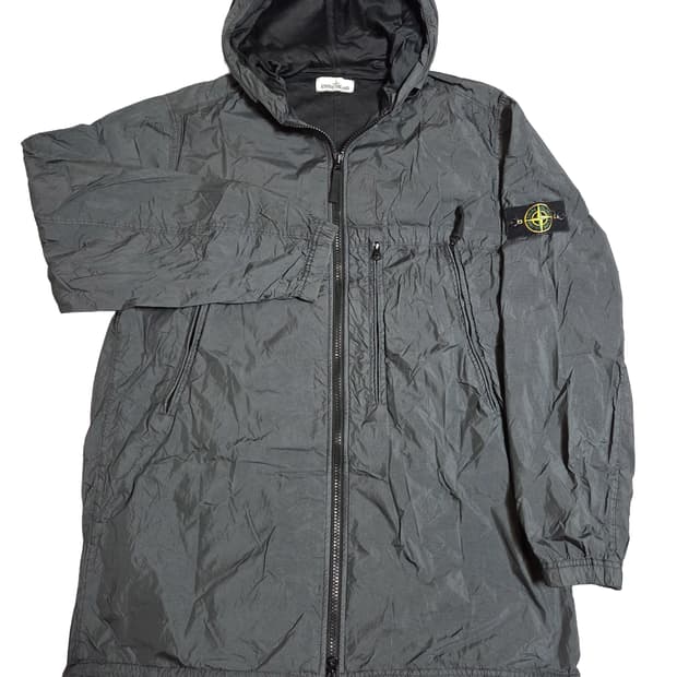 "Stone Island Garment Dyed Crinkle Reps