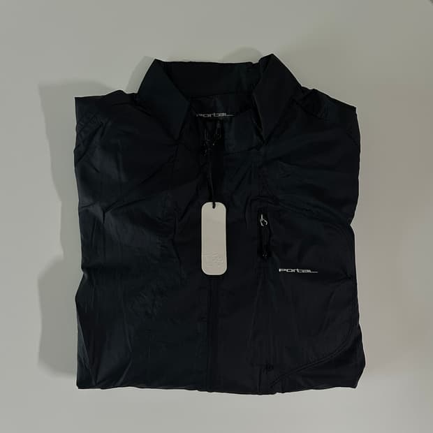 portal code wind jacket black beauty XL