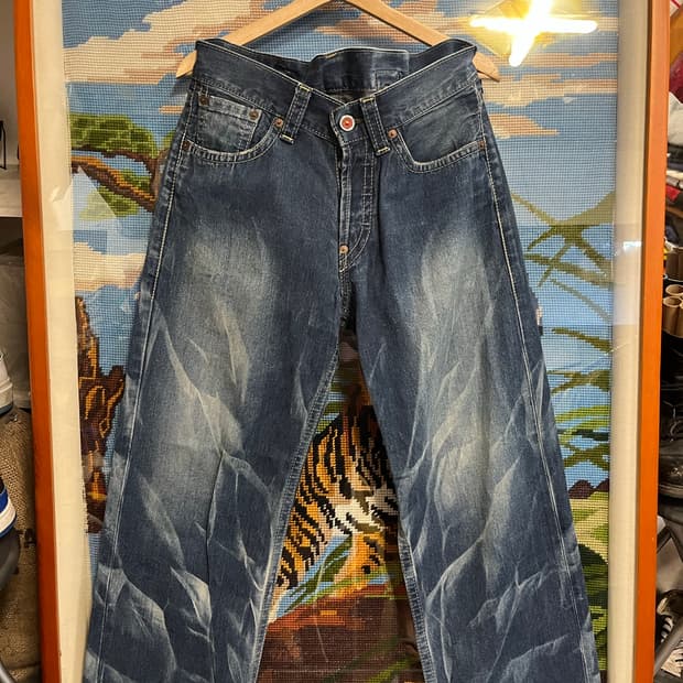 Levi’s 902-10 빈티지 워싱 데님 W32 L31