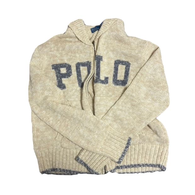 [정가 $511]폴로 니트 집업 자켓 가디건