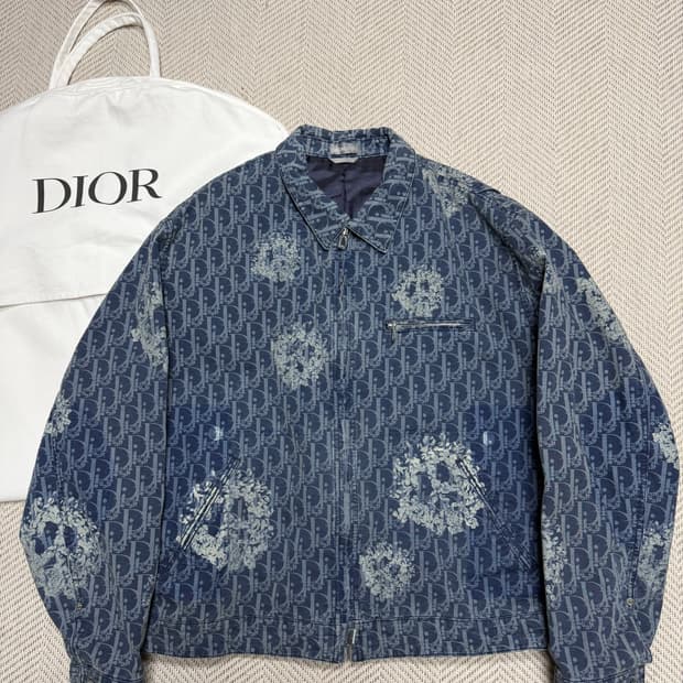 디올 티어스 블루종 자켓 56